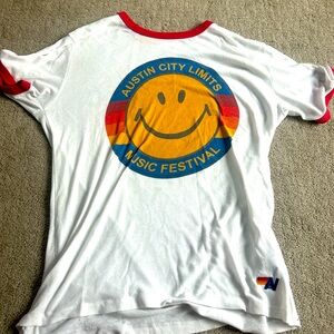 Aviator nation ACL logo shirt